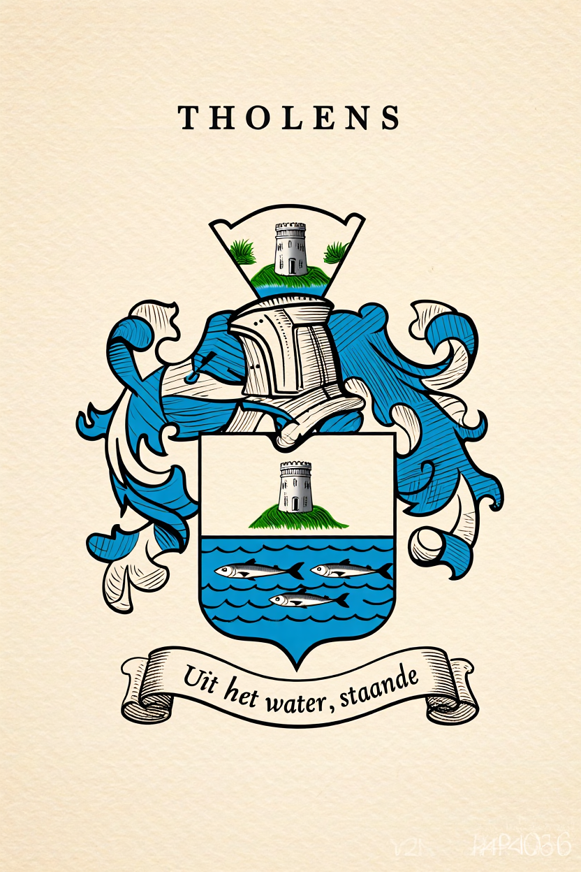 Familiewapen van de achternaam THOLENS