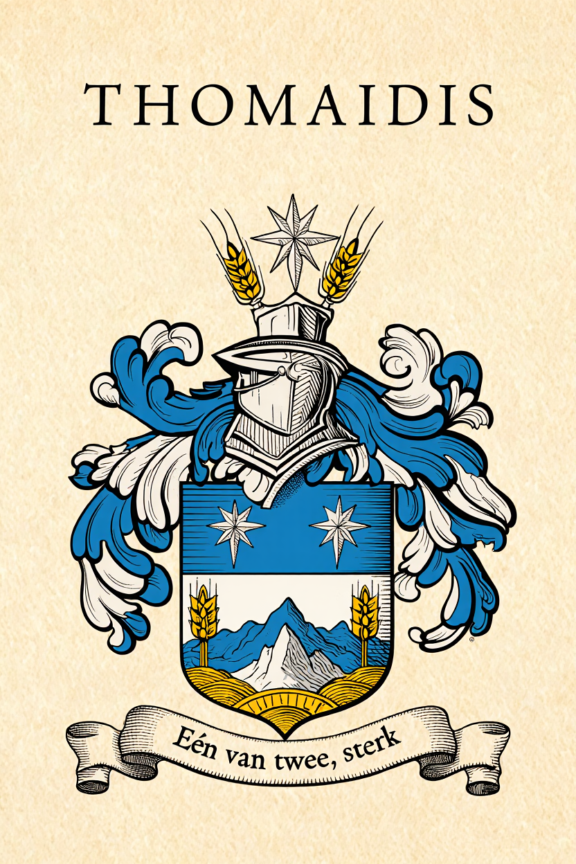 Familiewapen van de achternaam THOMAIDIS