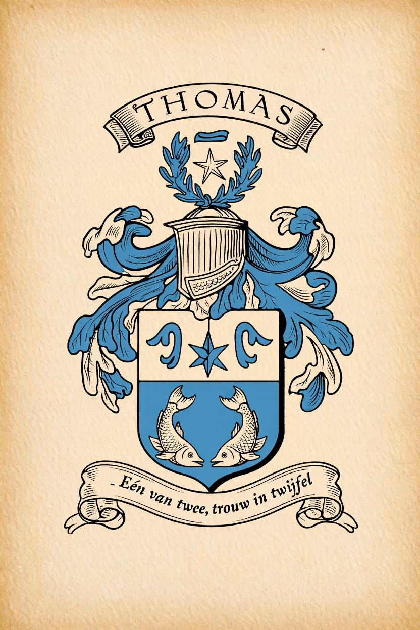 Familiewapen van de achternaam THOMAS