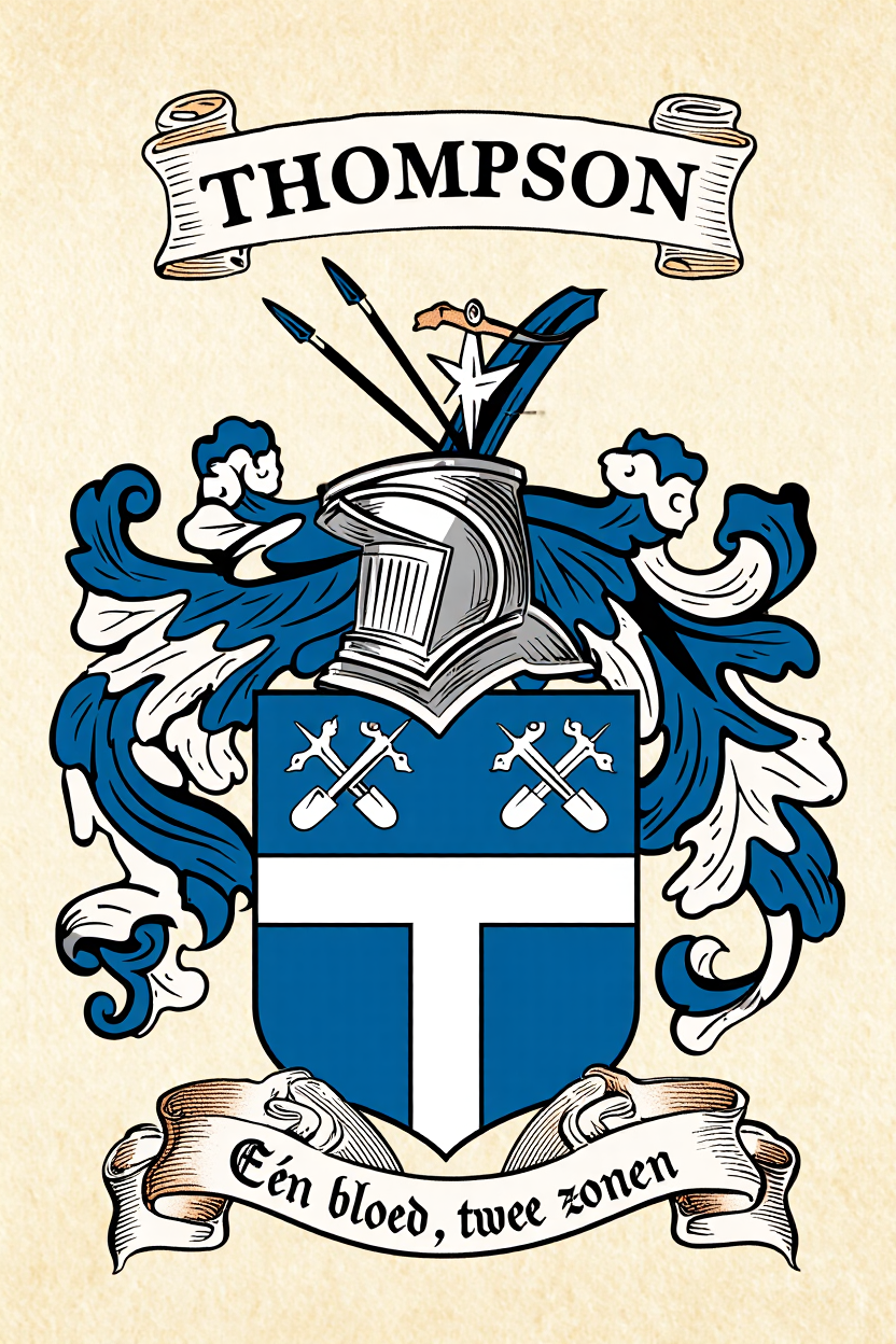 Familiewapen van de achternaam THOMPSON