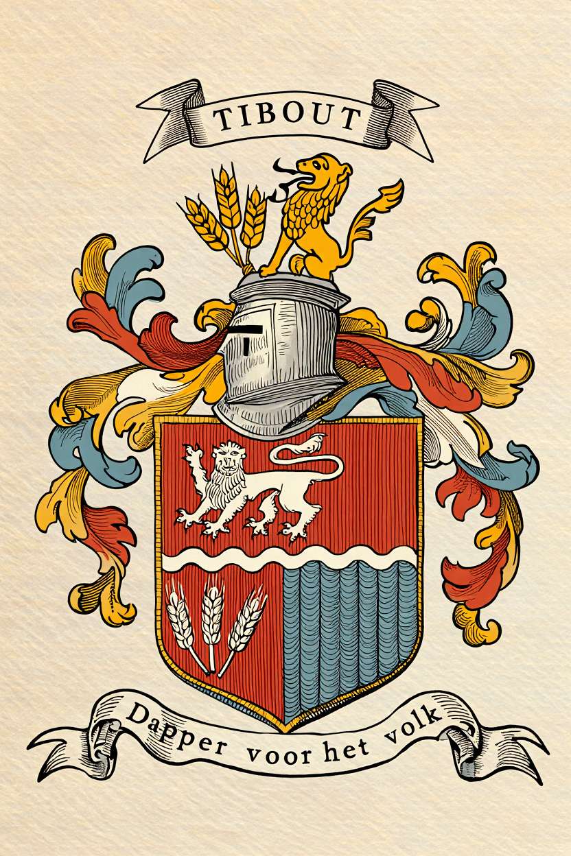 Familiewapen van de achternaam TIBOUT