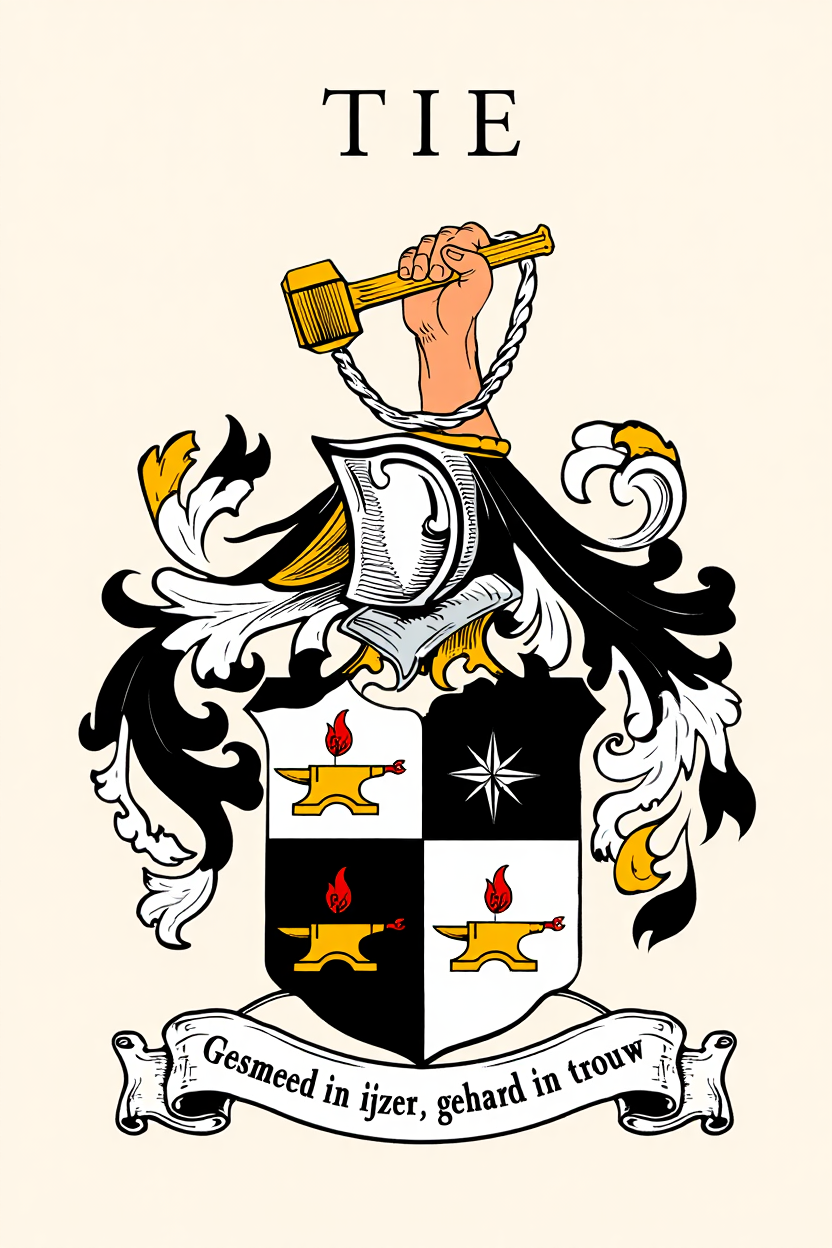 Familiewapen van de achternaam TIE