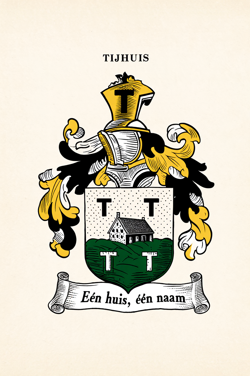 Familiewapen van de achternaam TIJHUIS