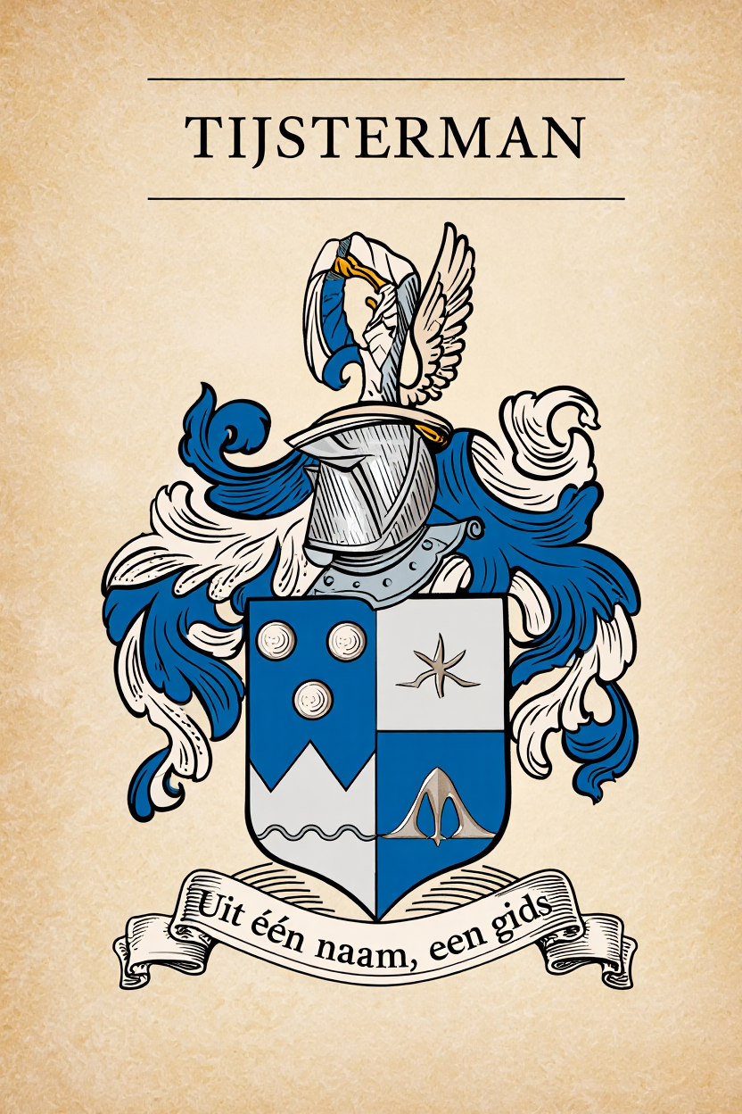 Familiewapen van de achternaam TIJSTERMAN