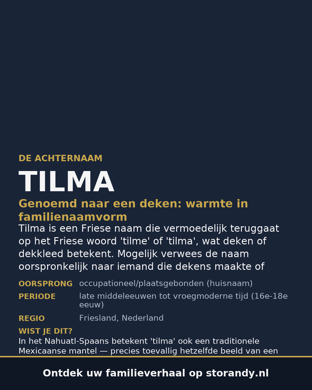 Familiewapen van de achternaam TILMA