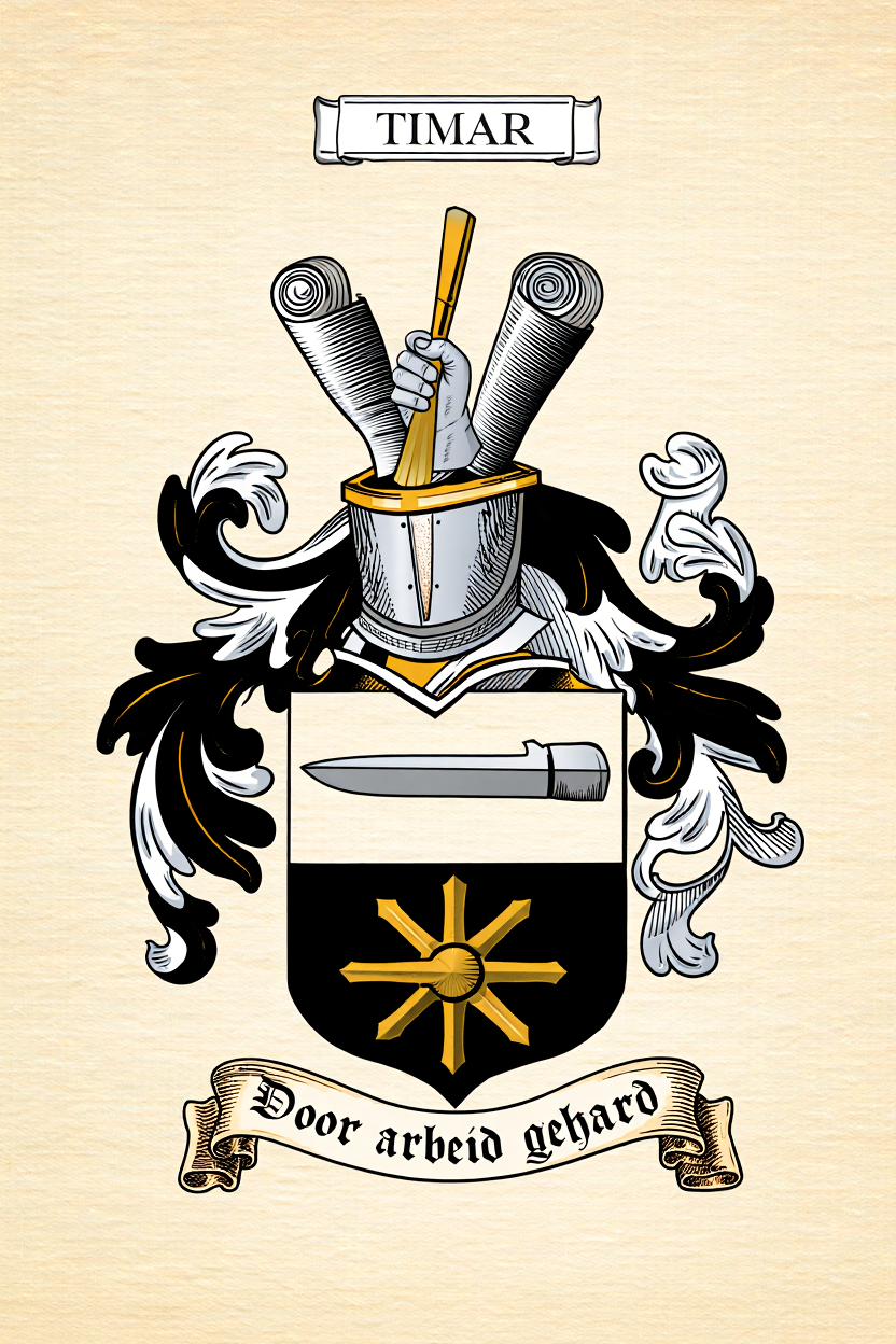 Familiewapen van de achternaam TIMAR