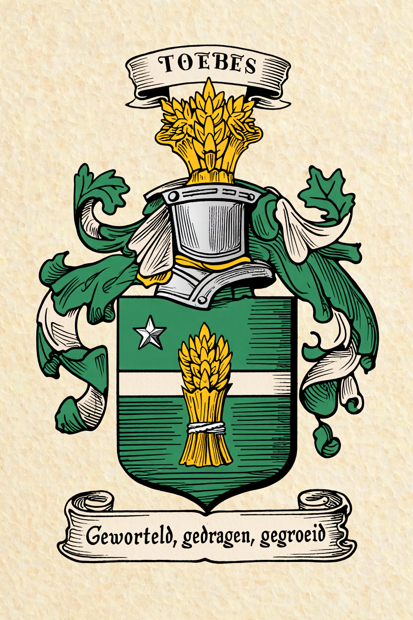 Familiewapen van de achternaam TOEBES