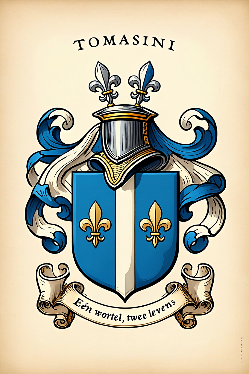 Familiewapen van de achternaam TOMASINI