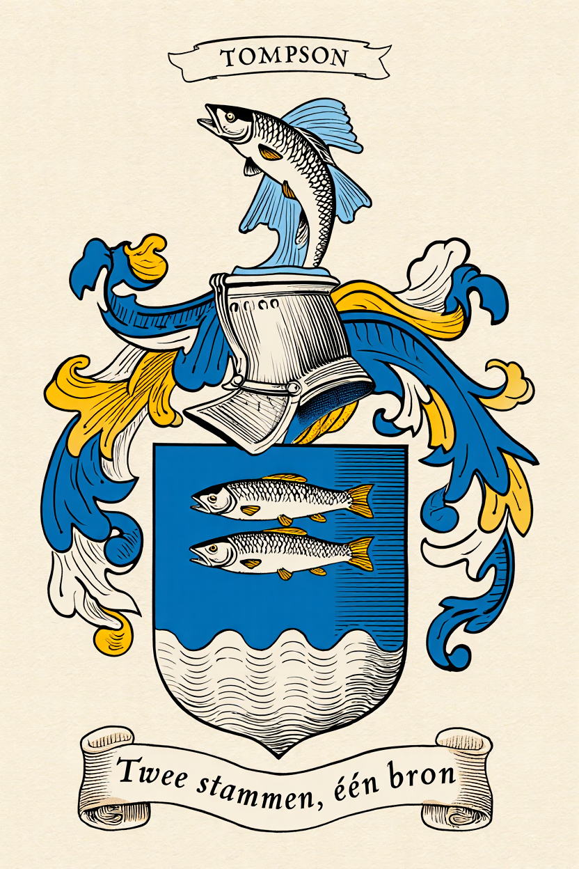Familiewapen van de achternaam TOMPSON