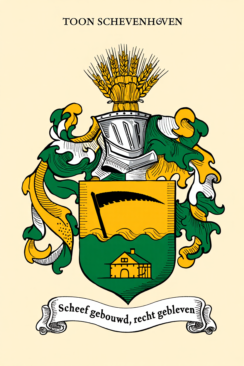 Familiewapen van de achternaam TOON SCHEVENHOVEN