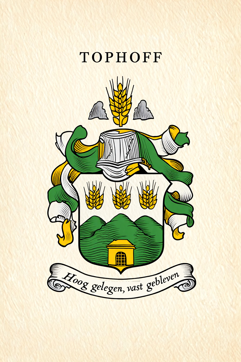 Familiewapen van de achternaam TOPHOFF