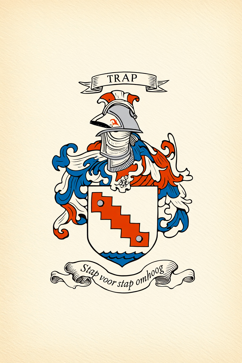 Familiewapen van de achternaam TRAP