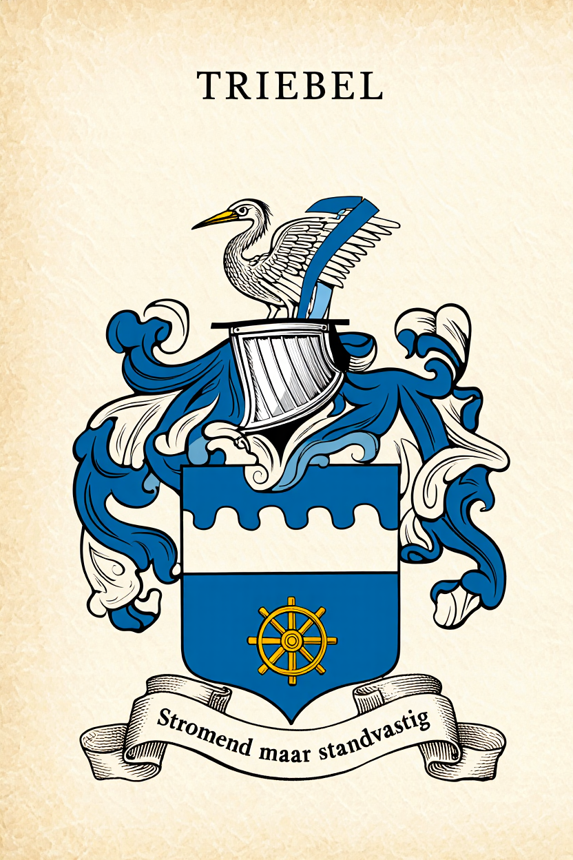 Familiewapen van de achternaam TRIEBEL