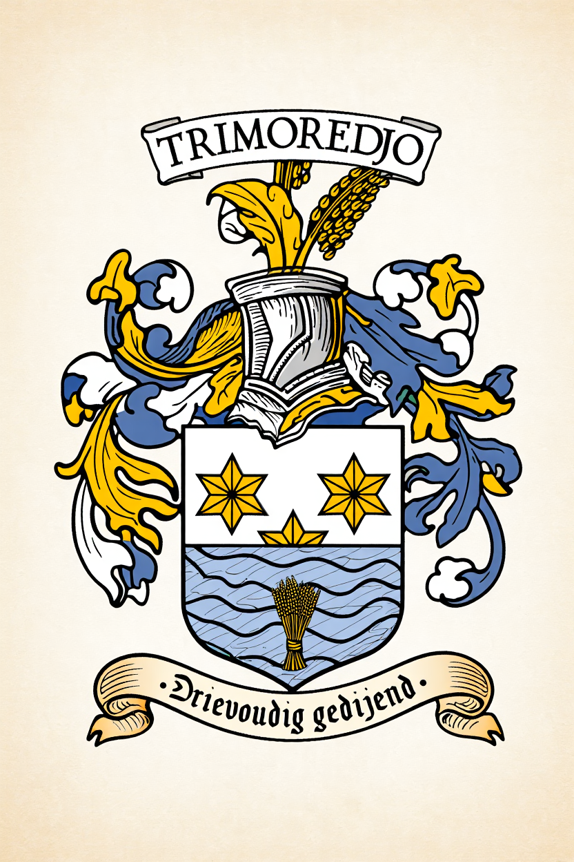 Familiewapen van de achternaam TRIMOREDJO
