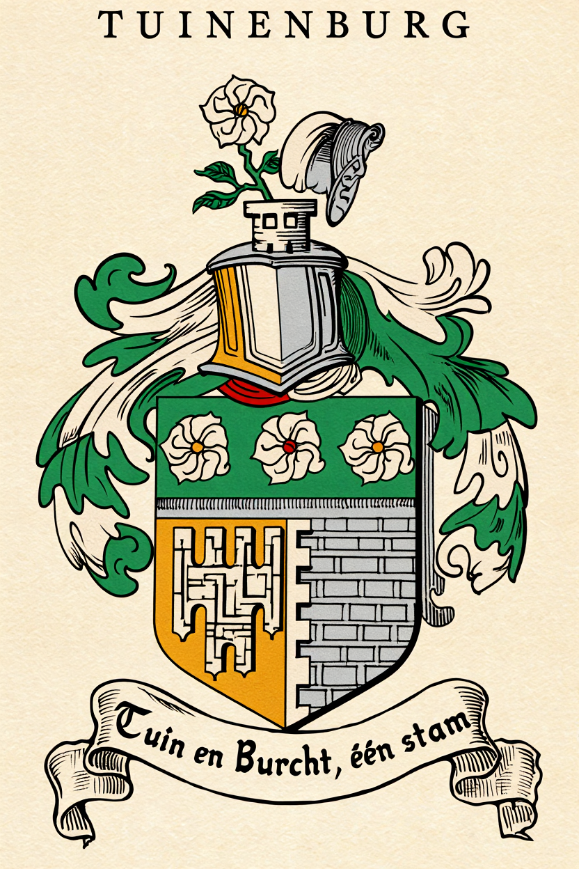 Familiewapen van de achternaam TUINENBURG