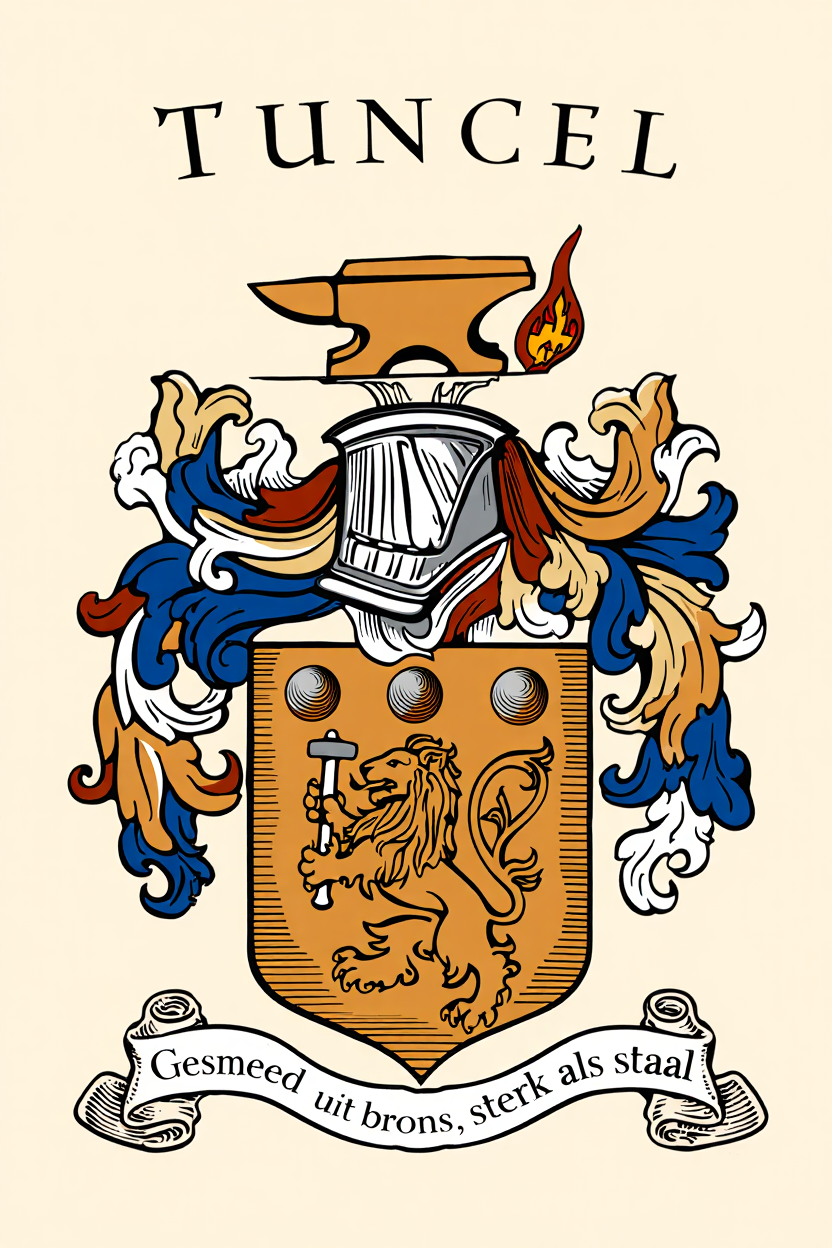 Familiewapen van de achternaam TUNCEL