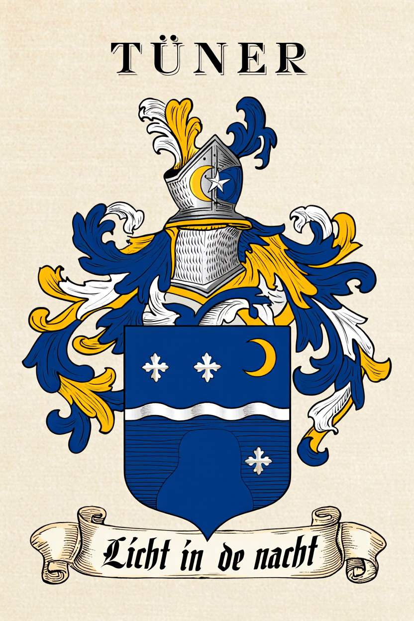 Familiewapen van de achternaam TÜNER
