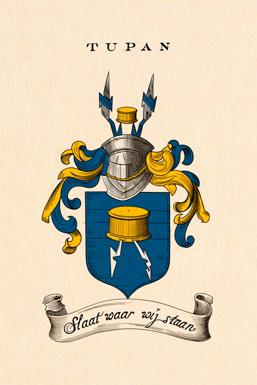 Familiewapen van de achternaam TUPAN