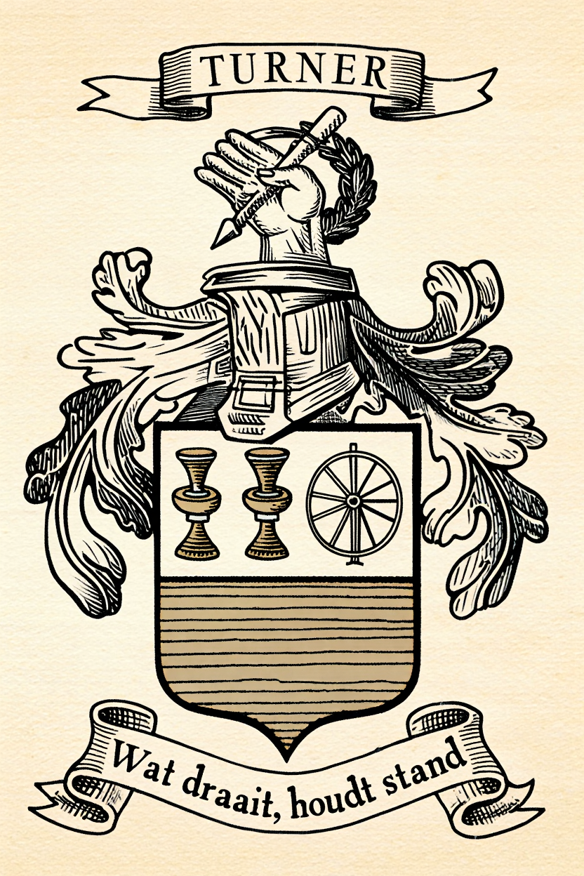 Familiewapen van de achternaam TURNER
