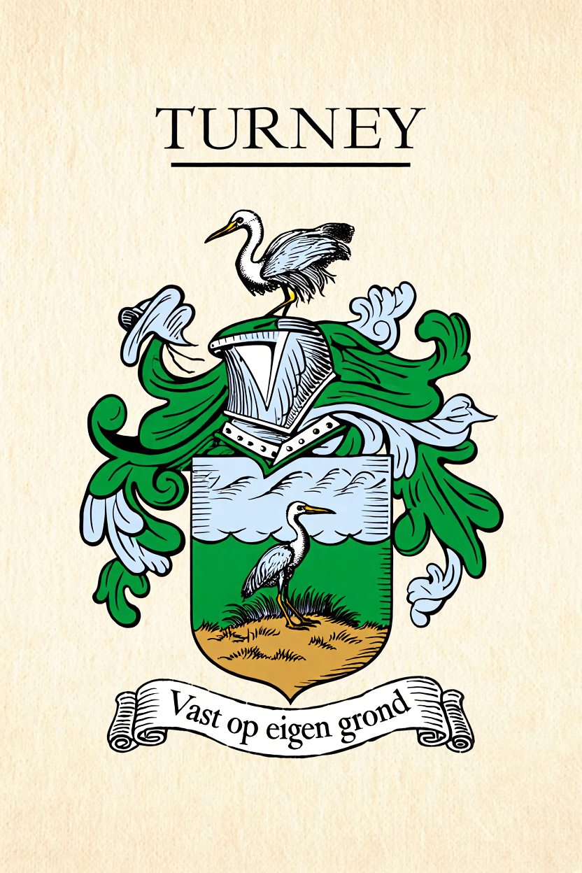Familiewapen van de achternaam TURNEY