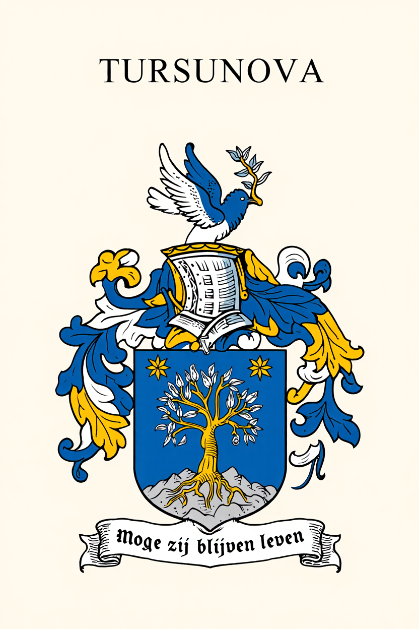 Familiewapen van de achternaam TURSUNOVA