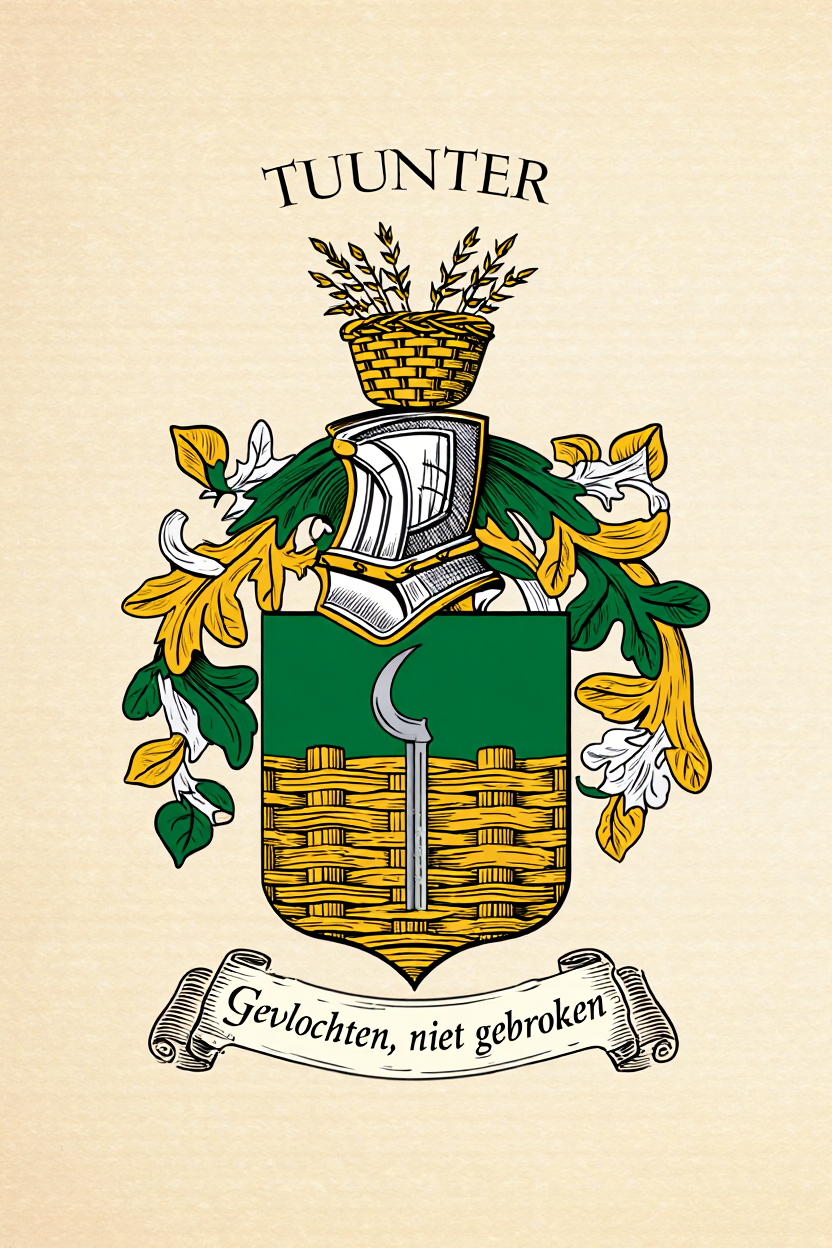 Familiewapen van de achternaam TUUNTER