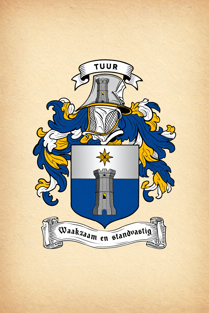Familiewapen van de achternaam TUUR