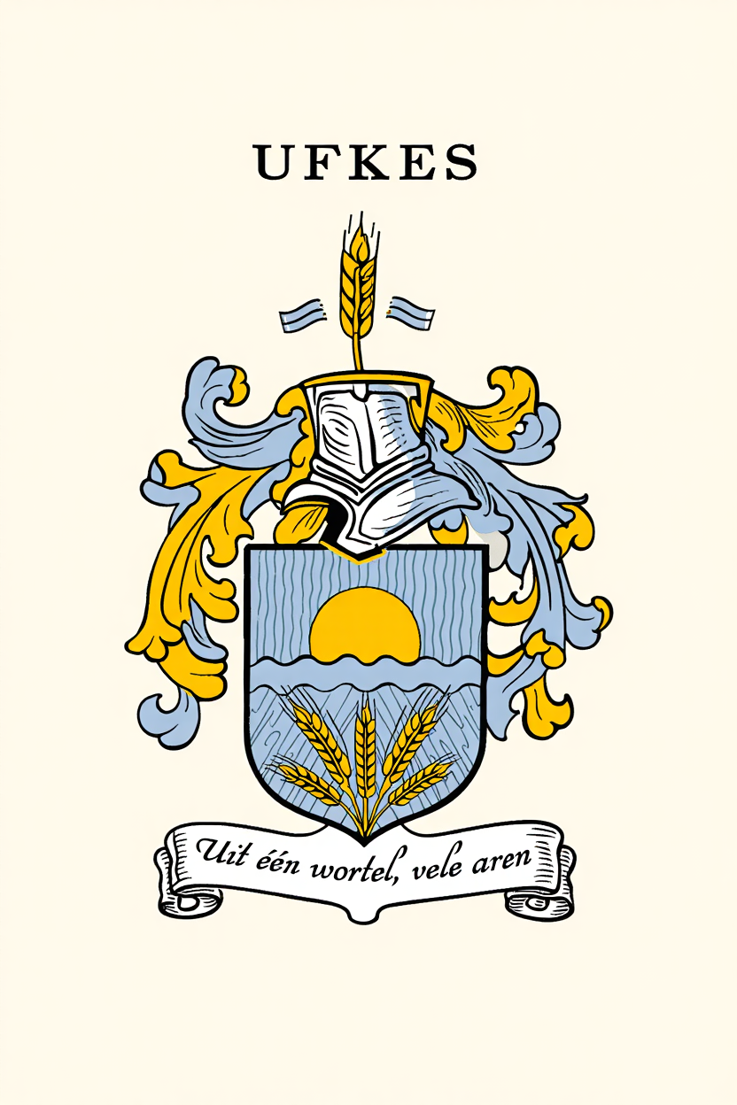 Familiewapen van de achternaam UFKES