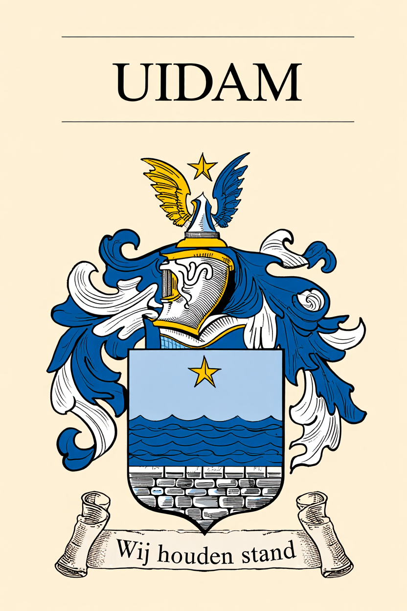 Familiewapen van de achternaam UIDAM