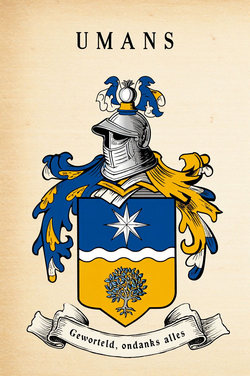 Familiewapen van de achternaam UMANS