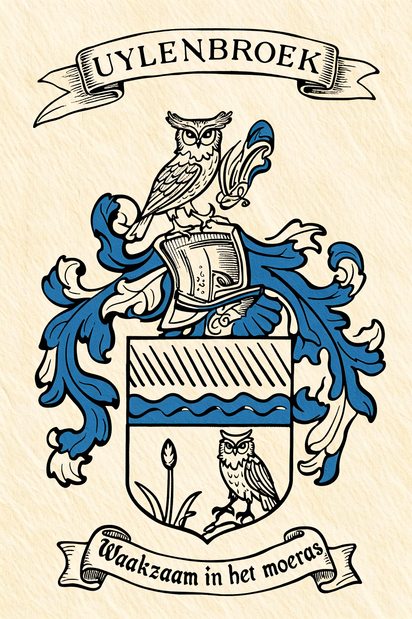 Familiewapen van de achternaam UYLENBROEK
