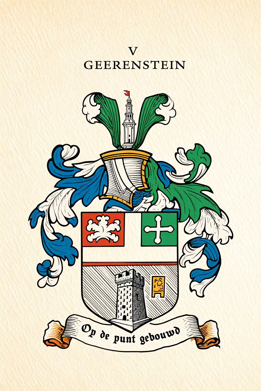 Familiewapen van de achternaam V GEERENSTEIN