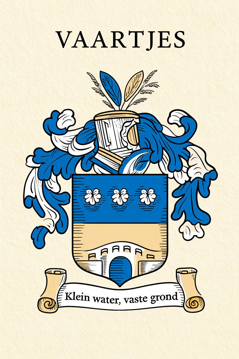 Familiewapen van de achternaam VAARTJES