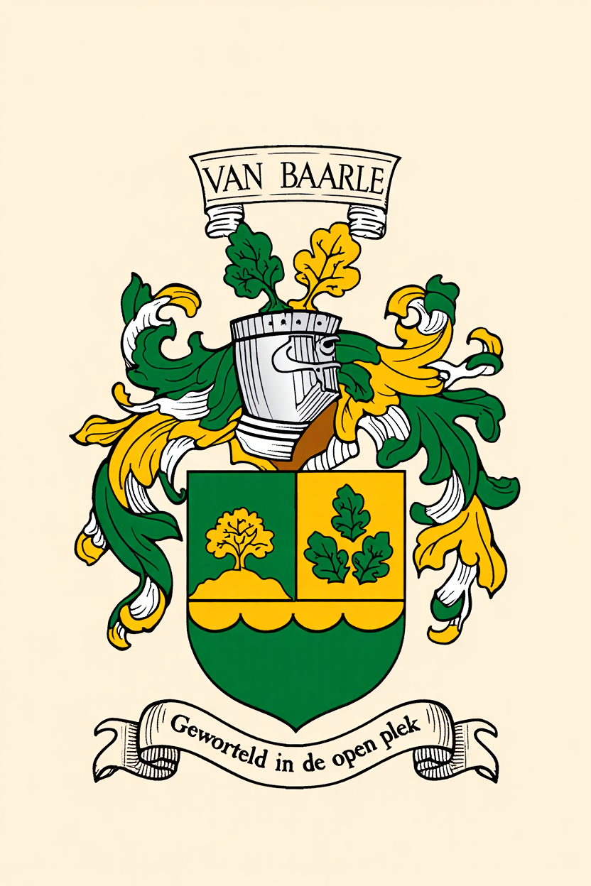Familiewapen van de achternaam VAN BAARLE