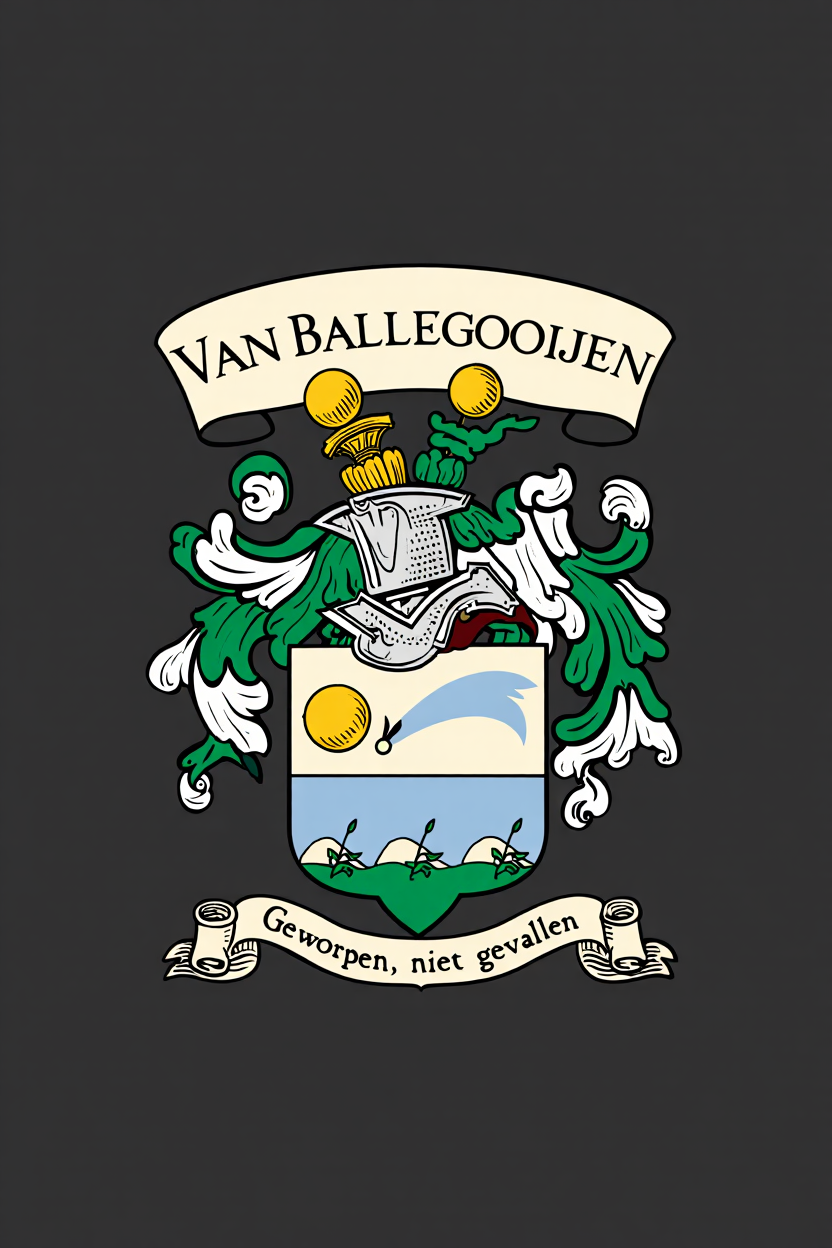 Familiewapen van de achternaam VAN BALLEGOOIJEN