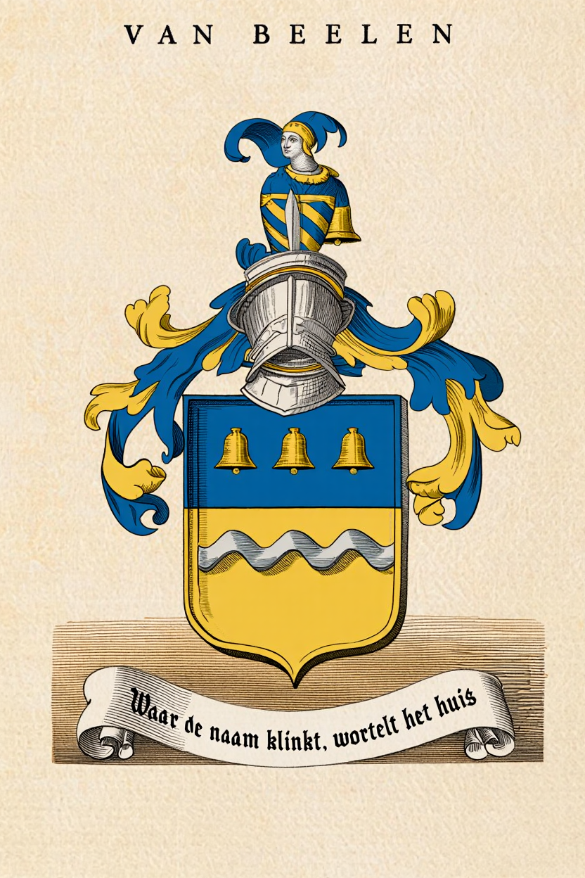 Familiewapen van de achternaam VAN BEELEN