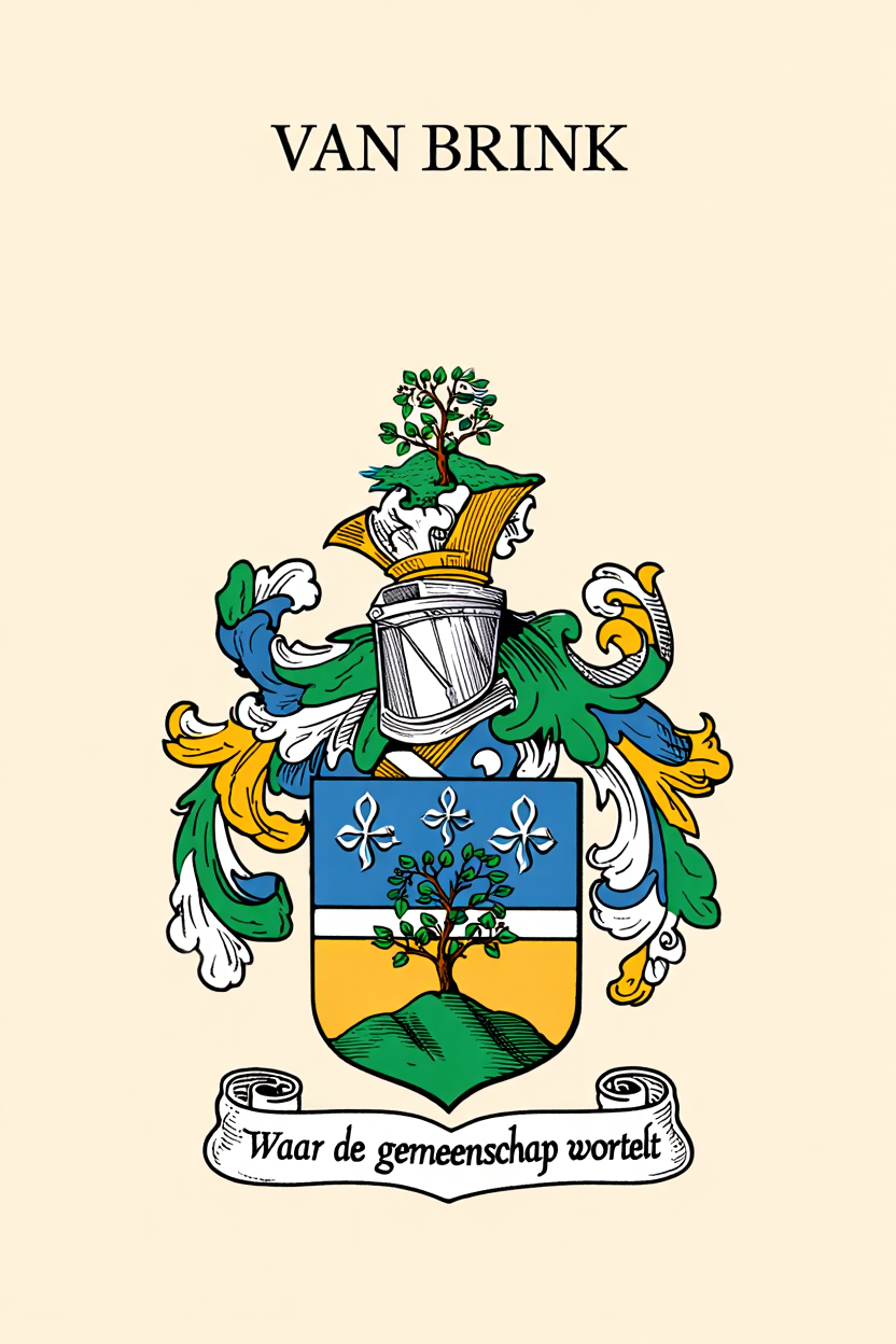 Familiewapen van de achternaam VAN BRINK
