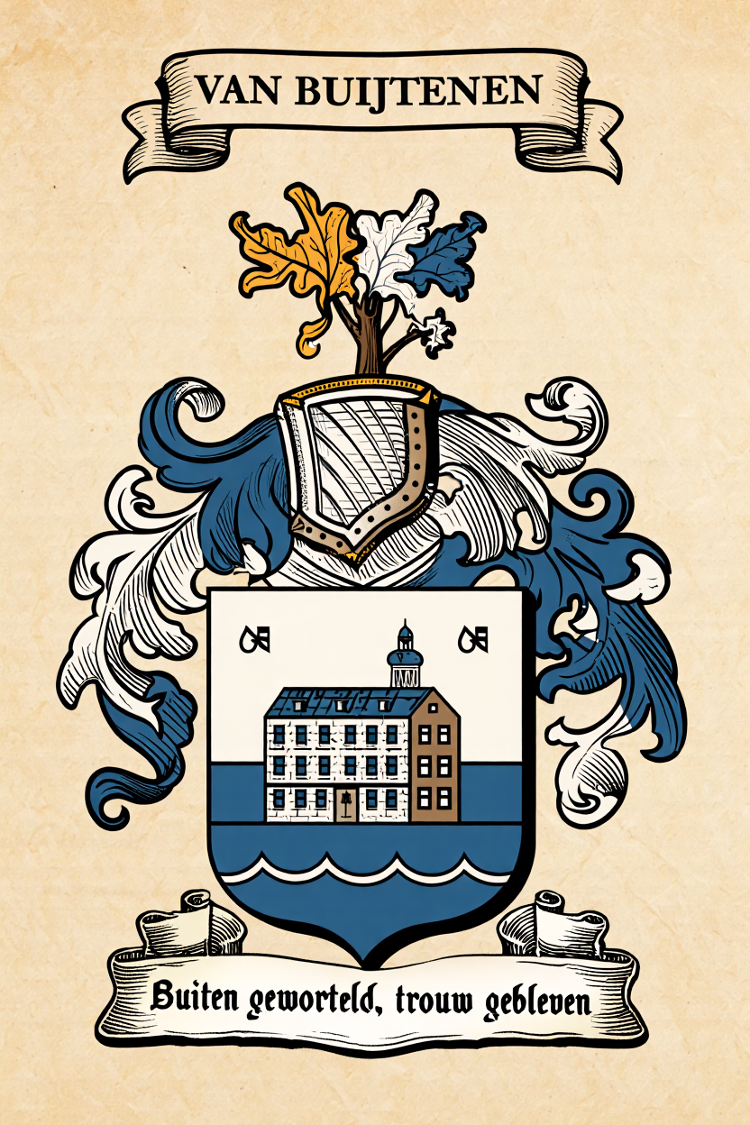 Familiewapen van de achternaam VAN BUIJTENEN