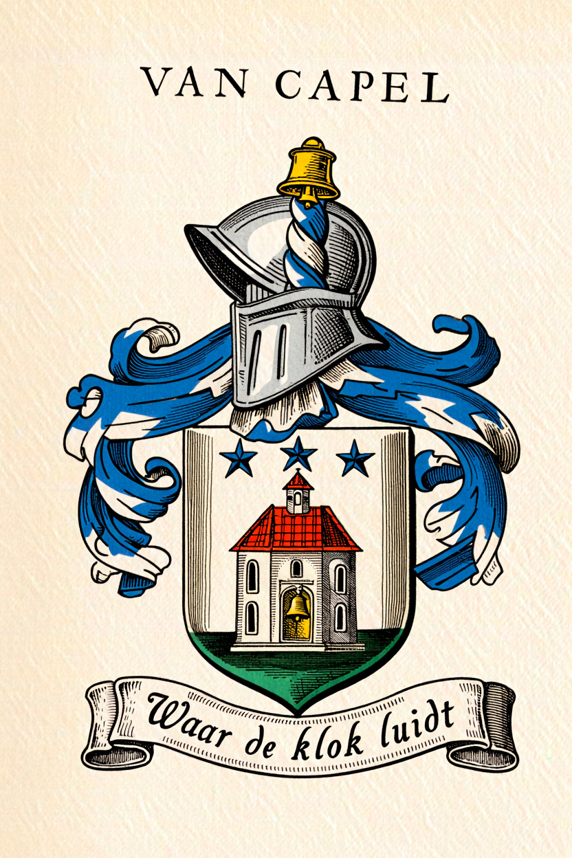 Familiewapen van de achternaam VAN CAPEL