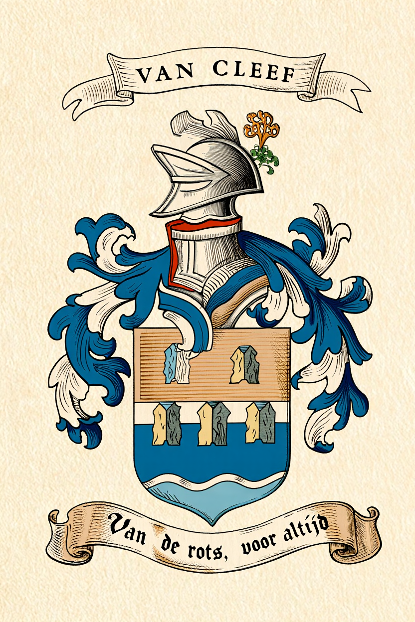 Familiewapen van de achternaam VAN CLEEF