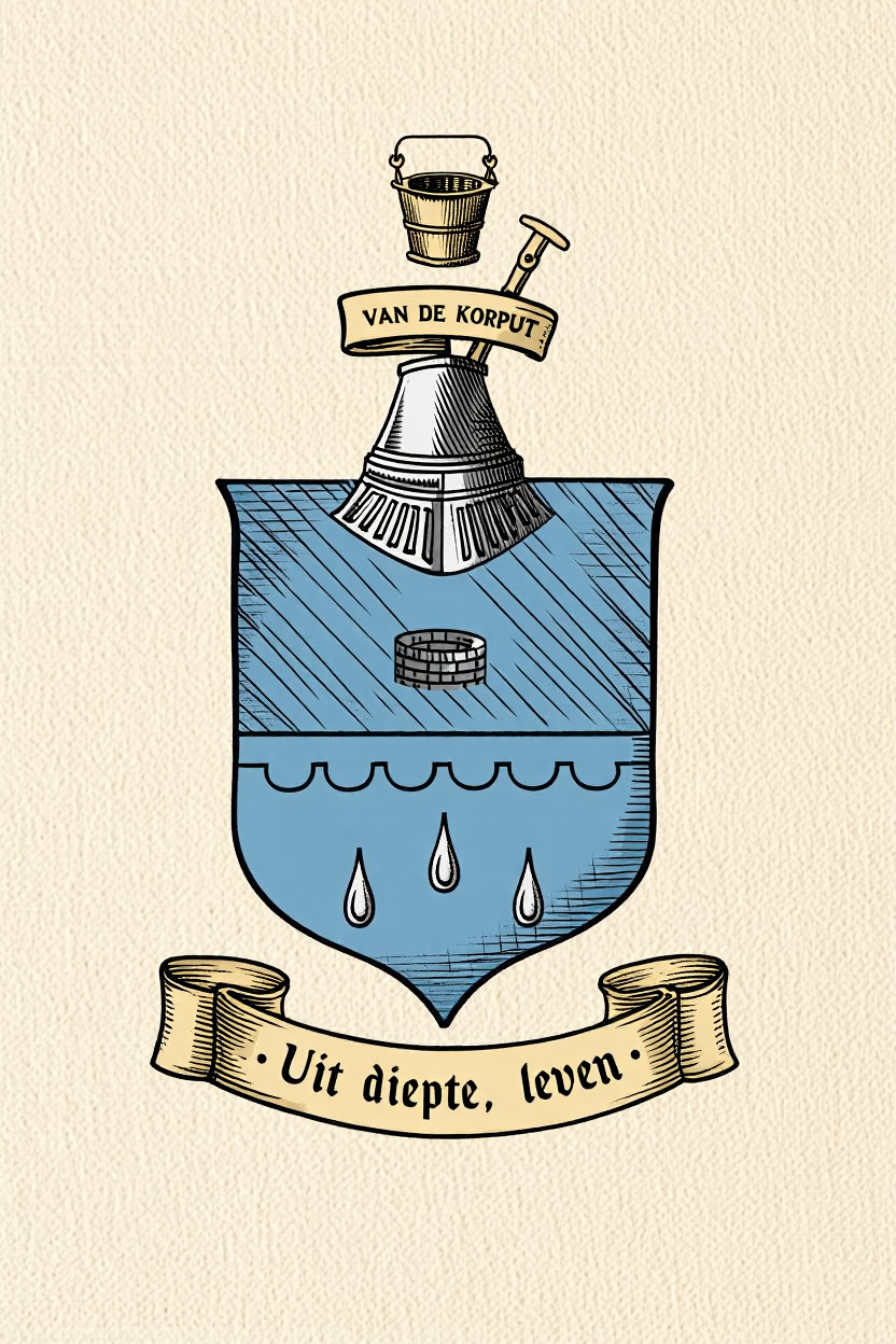 Familiewapen van de achternaam VAN DE KORPUT