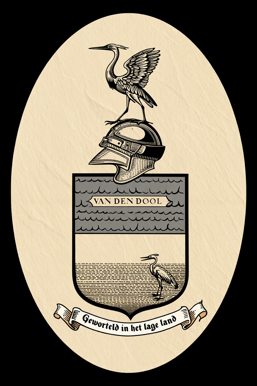 Familiewapen van de achternaam VAN DEN DOOL