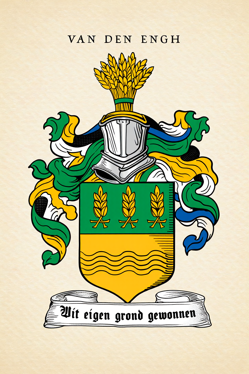 Familiewapen van de achternaam VAN DEN ENGH