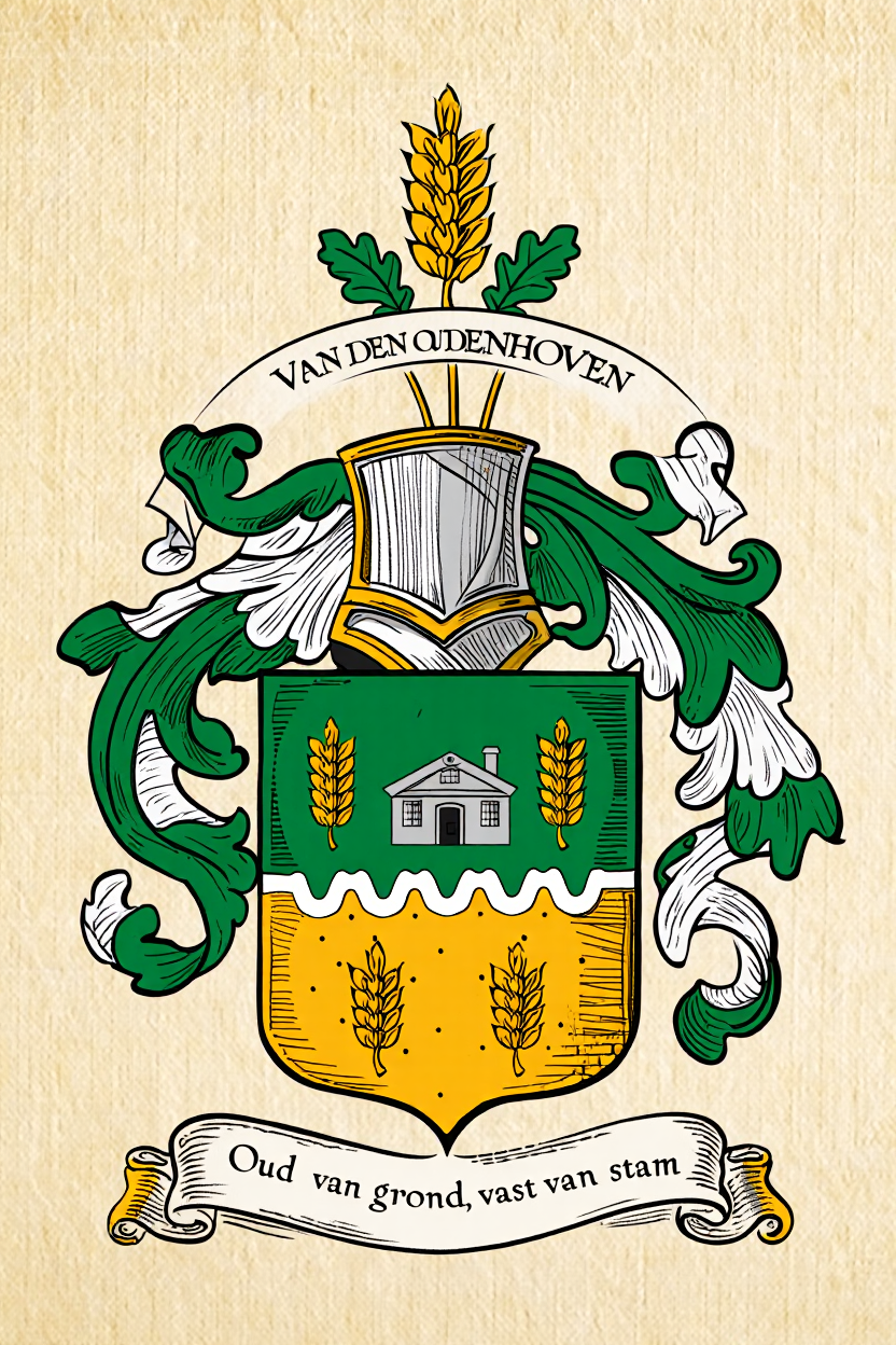 Familiewapen van de achternaam VAN DEN OUDENHOVEN