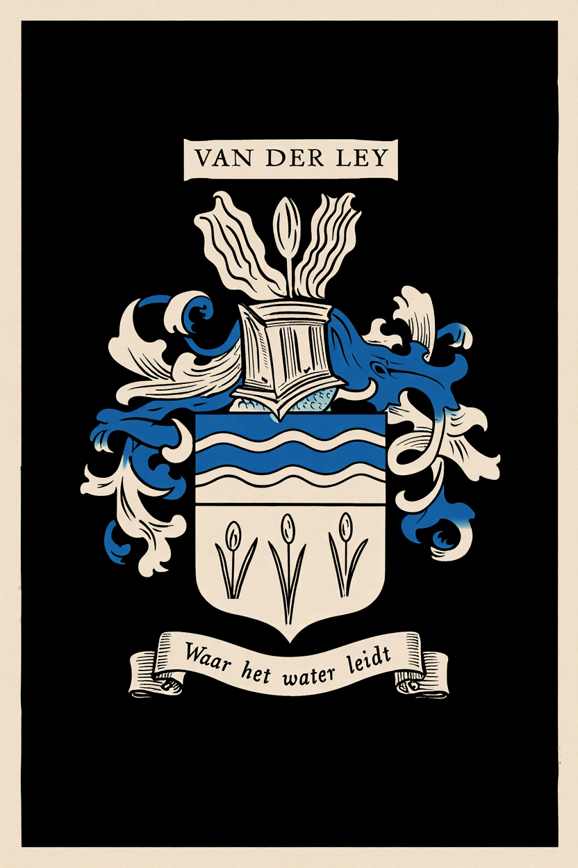 Familiewapen van de achternaam VAN DER LEY