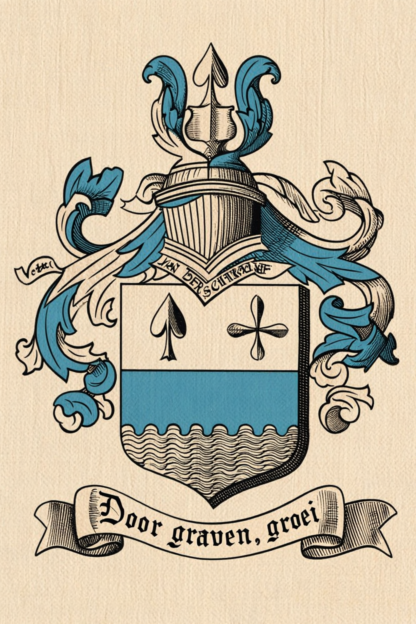 Familiewapen van de achternaam VAN DER SCHRAAF