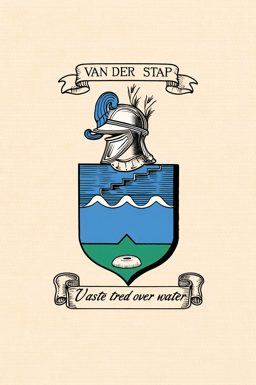 Familiewapen van de achternaam VAN DER STAP