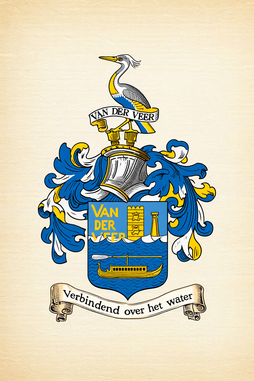 Familiewapen van de achternaam VAN DER VEER