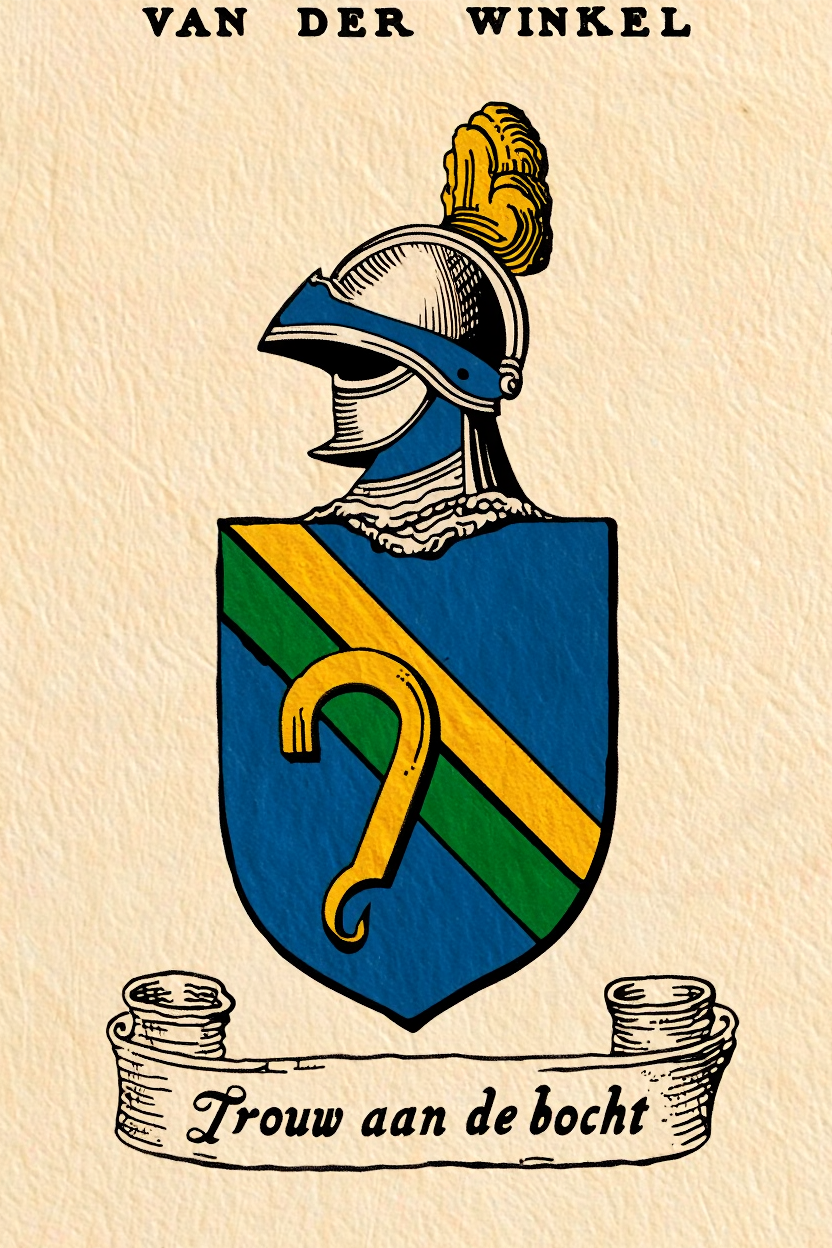 Familiewapen van de achternaam VAN DER WINKEL