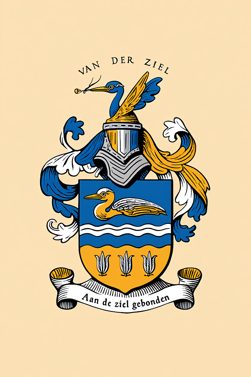 Familiewapen van de achternaam VAN DER ZIEL